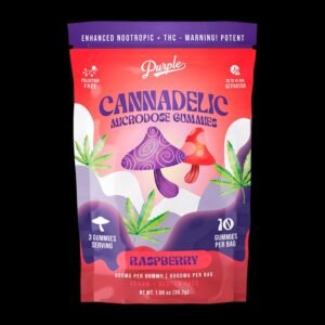 Buy Cannadelics Microdose Gummies Raspberry