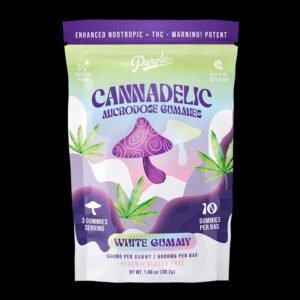 Buy Cannadelics Microdose Gummies White Gummy